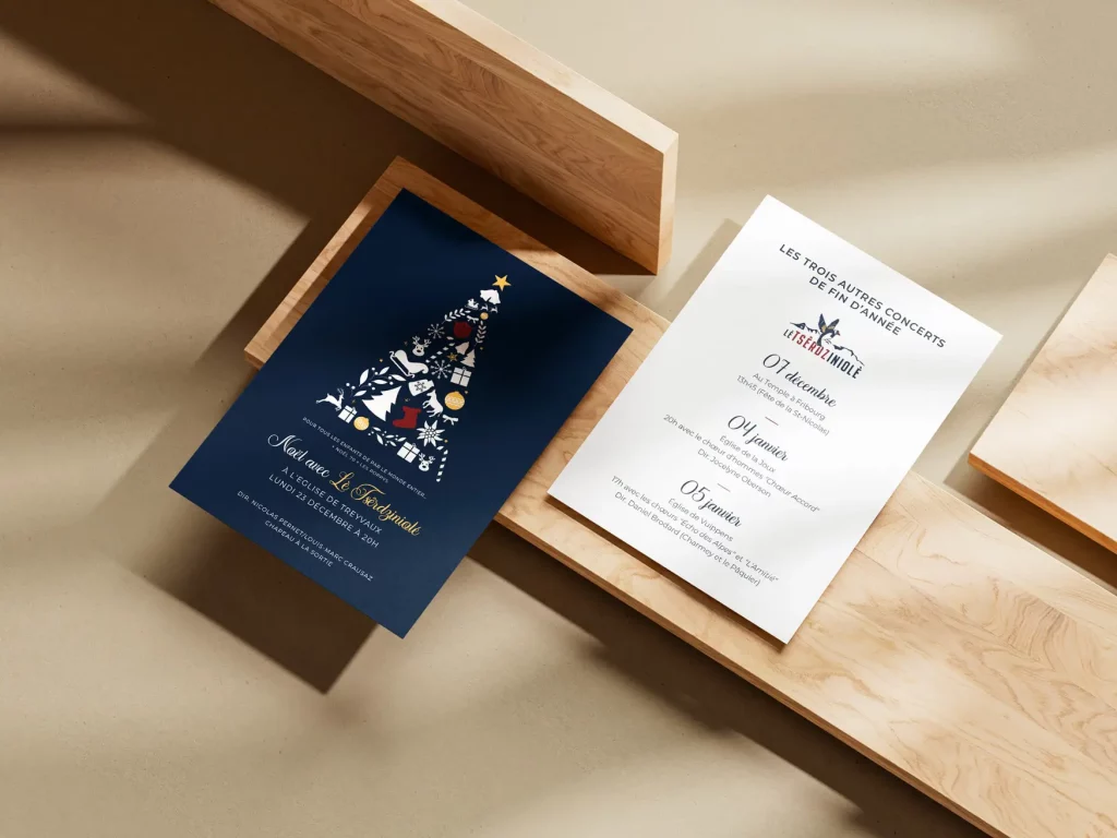Flyer du chœur Le Tserdziniole.