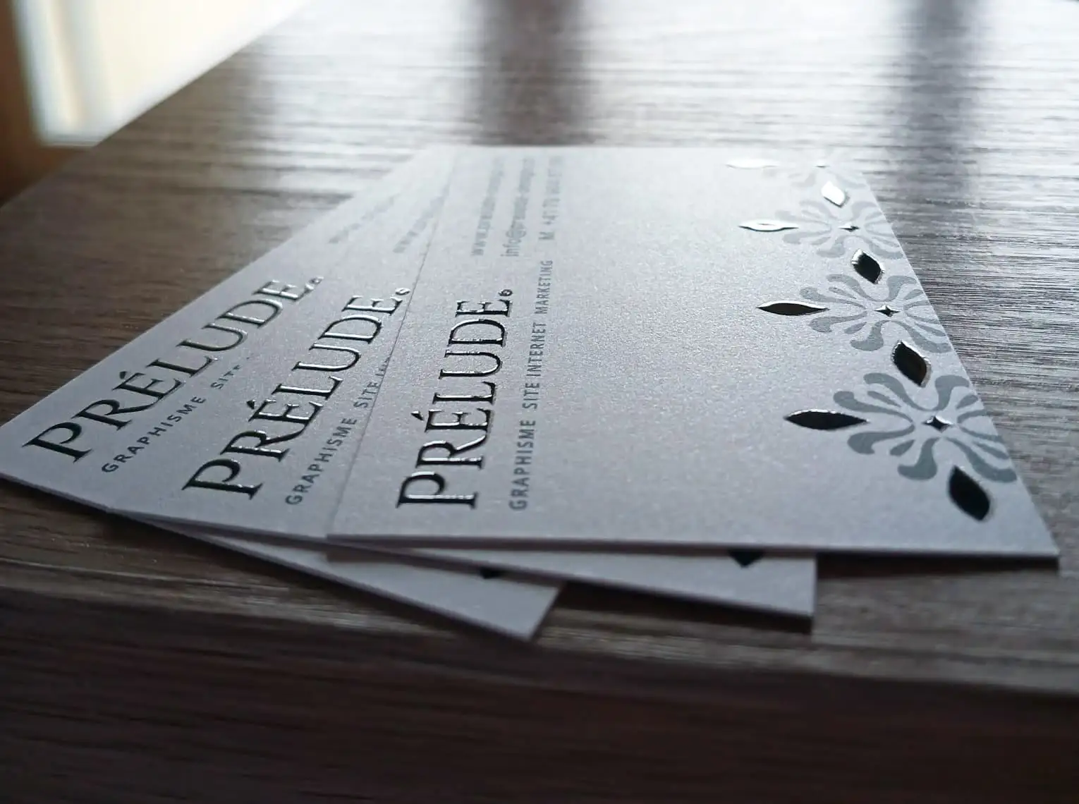 Carte de visite de Prélude.