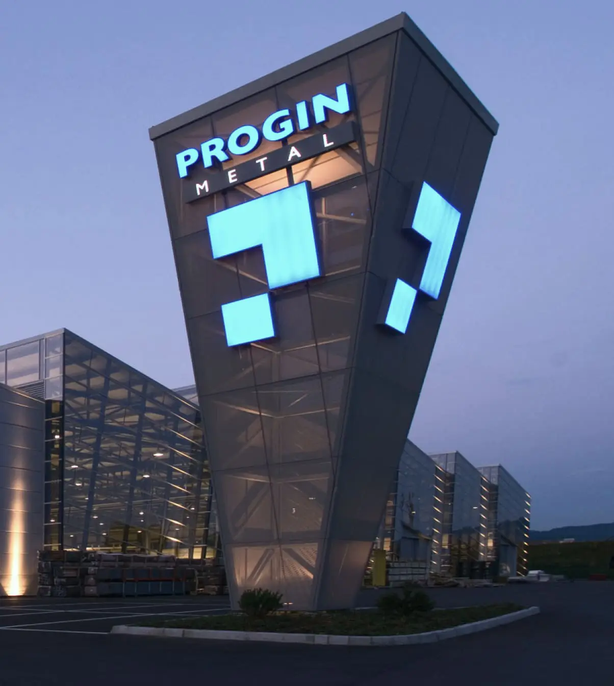 Projet Progin SA de l'agence de communication.
